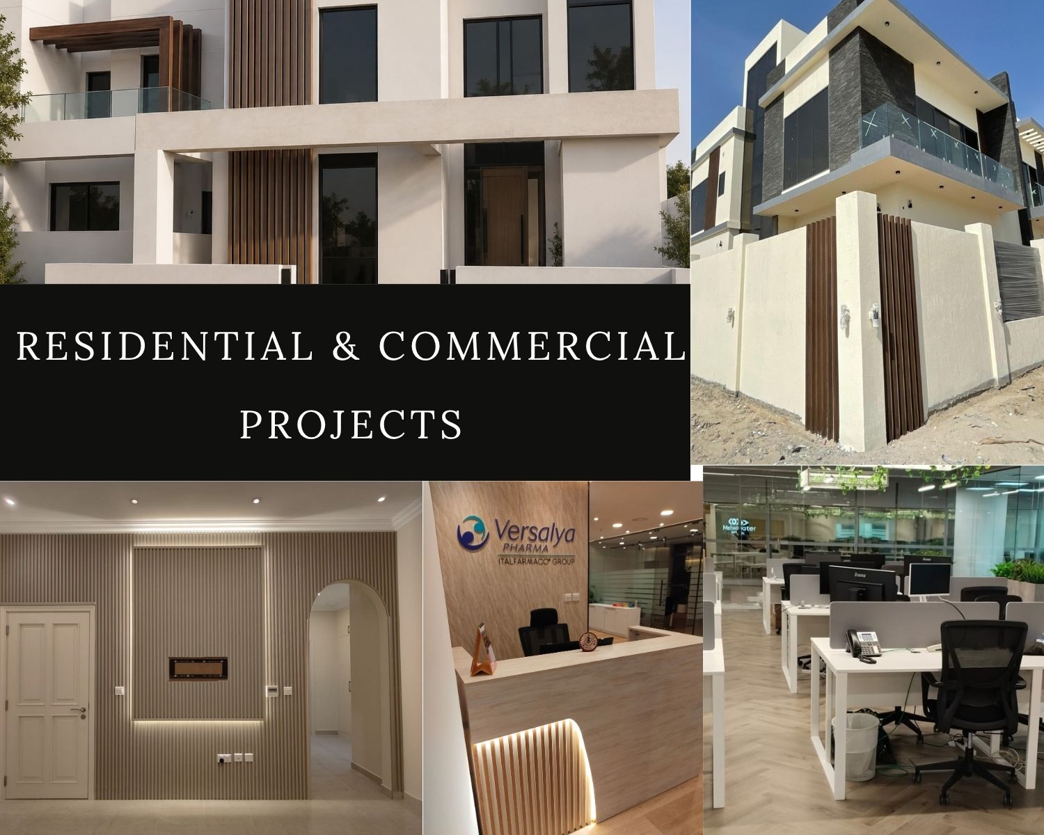 Full villa fitout project by Zale Interior in Sharjah