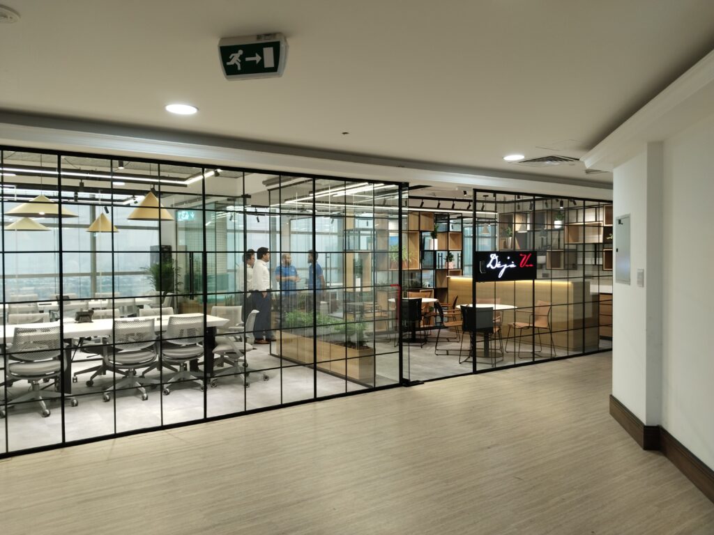 Completed commercial fitout project by Zale Interior in Dubai
