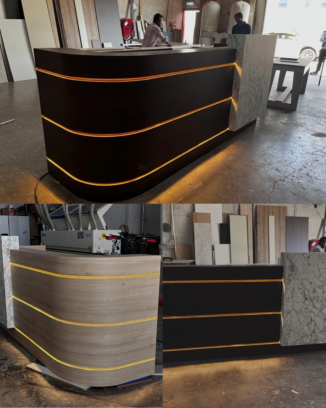 Full fitout installation in progress by Zale Interior Dubai