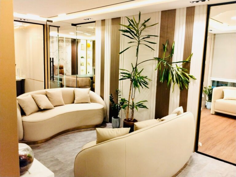 Complete office fitout ceiling to floor by Zale Interior Dubai