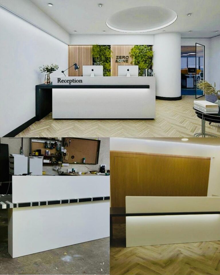 Full interior fitout project ceiling to floor by Zale Interior Dubai