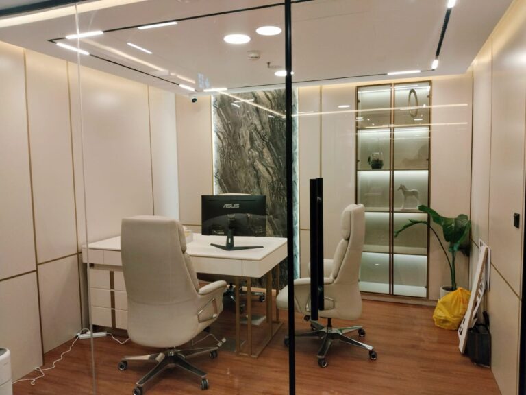 Glass work gypsum Dubai